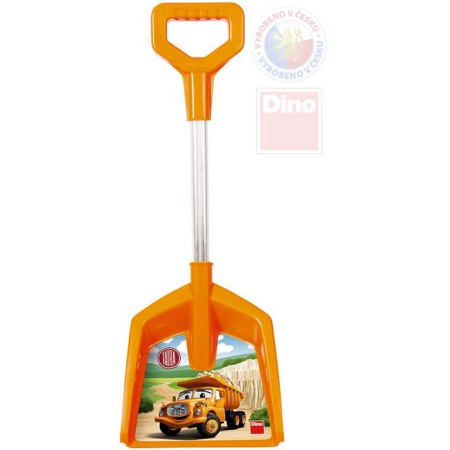 DINO Baby lopata na písek TATRA oranžová 48cm T ručka plast