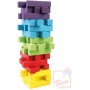 BINO DŘEVO Hra věž Jenga set 60 kostiček + kostka *DŘEVĚNÉ HRAČKY*