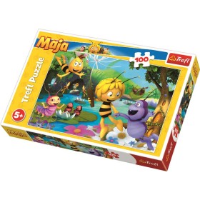 TREFL PUZZLE Včelka Mája s přáteli skládačka 41x27,5cm 100 dílků