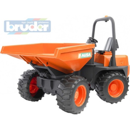 BRUDER 02449 (2449) Auto mini sklápěč minidumper Ausa funkční model 1:16 plast