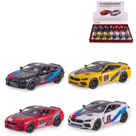 Auto model 1:38 BMW M8 Competition Coupe 13cm PB kov 4 barvy