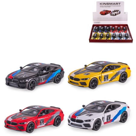 Auto model 1:38 BMW M8 Competition Coupe 13cm PB kov 4 barvy