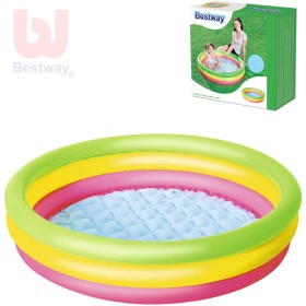 BESTWAY Baby bazének kruhový 102x25cm nafukovací brouzdaliště 51104