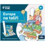 ALBI Kouzelné čtení elektronická tužka + kniha Evropa na talíři na baterie Zvuk