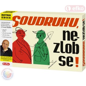 EFKO Hra retro Soudruhu nezlob se! původní vzhled *SPOLEČENSKÉ HRY*