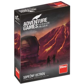 DINO Adventure Games Sopečný ostrov Párty hra *SPOLEČENSKÉ HRY*