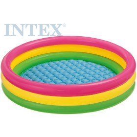 INTEX Bazén dětský kulatý 147x33cm nafukovací brouzdaliště 57422