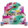 Sliz metalický barevný galaxy slime 4x5cm zábavná hmota v plastové lahvičce