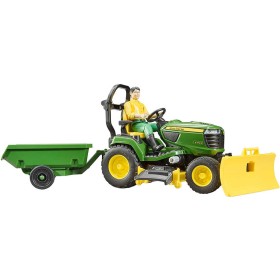 BRUDER 62104 Malotraktor John Deere X949 set s vlečkou a figurkou s doplňky