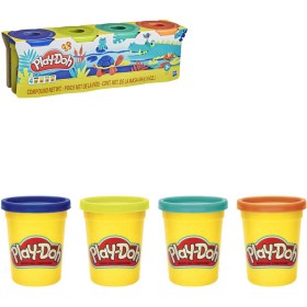 HASBRO PLAY-DOH Kreativní set modelína 4 kelímky zvířátka mix barev