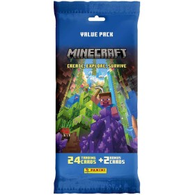 PANINI MINECRAFT 3 Fat Pack sběratelské karty set 26ks booster v sáčku