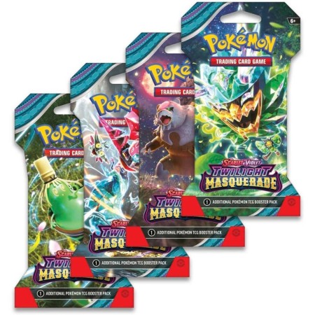 ADC Hra Pokémon TCG SV06 Twilight Masquerade booster set 10 karet blister