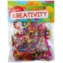 UDĚLEJ SI NÁRAMEK Gumičky LOOM BANDS 300ks mix barev dvoubarevné