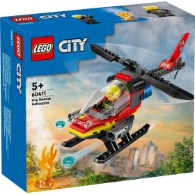 LEGO CITY Hasičský záchranný vrtulník 60411 STAVEBNICE