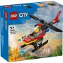 LEGO CITY Hasičský záchranný vrtulník 60411 STAVEBNICE