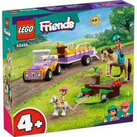 LEGO FRIENDS Přívěs s koněm a poníkem 42634 STAVEBNICE