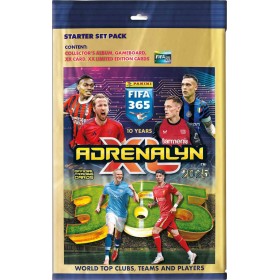 PANINI FIFA 365 24/25 Starter set album + 3x booster sběratelské karty v sáčku