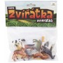 Zvířata domácí farma 4-6cm plastové figurky zvířátka set 12ks v sáčku