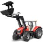 BRUDER 03047 (3047) Traktor MF Massey Ferguson čelní nakladač PLAST