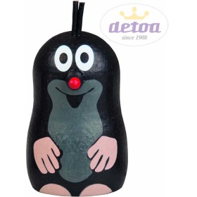 DETOA DŘEVO Krtek magnet smějící se Krteček 5cm figurka *DŘEVĚNÉ HRAČKY*