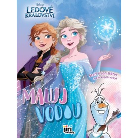 JIRI MODELS Maluj vodou A4 Ledové Království (Frozen)