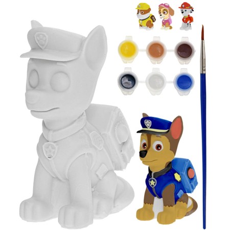 Paw Patrol Malování na figurku kreativní set s barvičkami 4 druhy porcelán