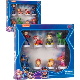 Razítko figurka Tlapková Patrola (Paw Patrol) set 8ks deluxe box 2 druhy