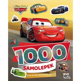 JIRI MODELS 1000 samolepek s aktivitami Auta (Cars)