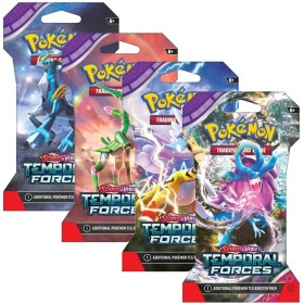 ADC Hra Pokémon TCG SV05 Temporal Forces booster set 10 karet blister