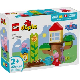 LEGO DUPLO Peppa Pig Zahrada a dům na stromě 10431 STAVEBNICE