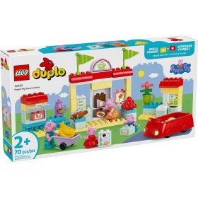 LEGO DUPLO Prasátko Peppa Pig a supermarket 10434 STAVEBNICE