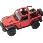 KINSMART Auto 1:34 Jeep Wrangler otevřená střecha 2018 kov PB 12cm 4 barvy