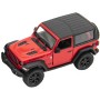 KINSMART Auto 1:34 Jeep Wrangler pevná střecha 2018 kov PB 13cm 4 barvy