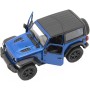 KINSMART Auto 1:34 Jeep Wrangler pevná střecha 2018 kov PB 13cm 4 barvy