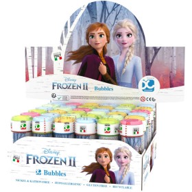 Bublifuk Frozen 2 (Ledové království) 60ml dětský bublifukovač s hrou ve víčku