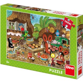 DINO Puzzle XL Krtek v kuchyni (Krteček) 100 dílků 47x33cm skládačka v krabici