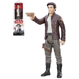 HASBRO Star Wars figurka E8 Poe Dameron 30cm plast v krabici