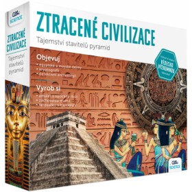 ALBI Science Ztracené civilizace Tajemství stavitelů pyramid v krabici