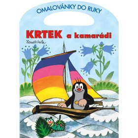 AKIM Omalovánky do ruky A4 (Krteček) Krtek a kamarádi