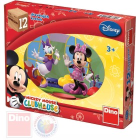 DINO DŘEVO Kostky obrázkové Mickey Mouse set 12ks kubus *DŘEVĚNÉ HRAČKY*