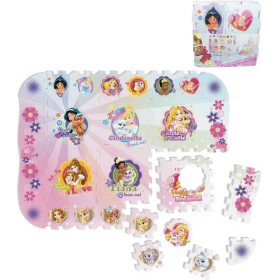 Měkké bloky Disney Princess pěnový koberec baby vkládací puzzle podložka na zem