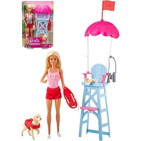 MATTEL BRB Panenka Barbie plavčice herní set s doplňky v krabici