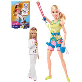 MATTEL BRB Panenka Barbie Olympionička Tokio 2020 set s doplňky 3 druhy