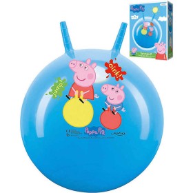 JOHN Hopsadlo modré Peppa Pig skákací míč 50cm s úchyty v krabici