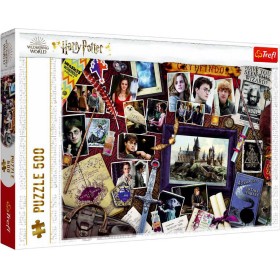 TREFL PUZZLE Harry Potter Bradavické vzpomínky 48x34cm 500 dílků skládačka