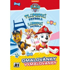 JIRI MODELS Omalovánky A5+ Tlapková Patrola (Paw Patrol)