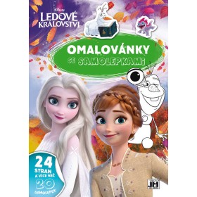 JIRI MODELS Omalovánky A4+ Frozen (Ledové Království)