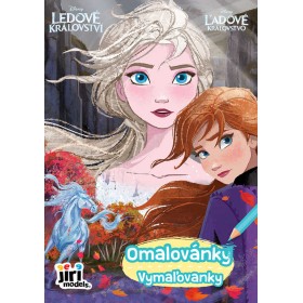 JIRI MODELS Omalovánky A5+ Ledové království 2 (Frozen)