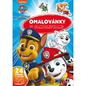 JIRI MODELS Omalovánky A4+ Tlapková Patrola (Paw Patrol)