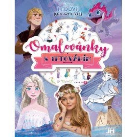 JIRI MODELS Omalovánky + tetování Frozen (Ledové Království)